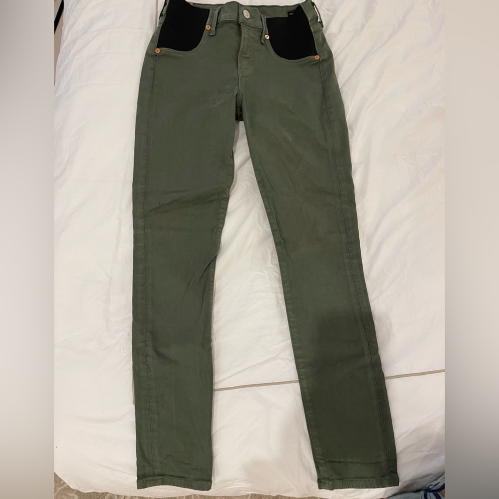 Citizens of Humanity Army Green Maternity pants